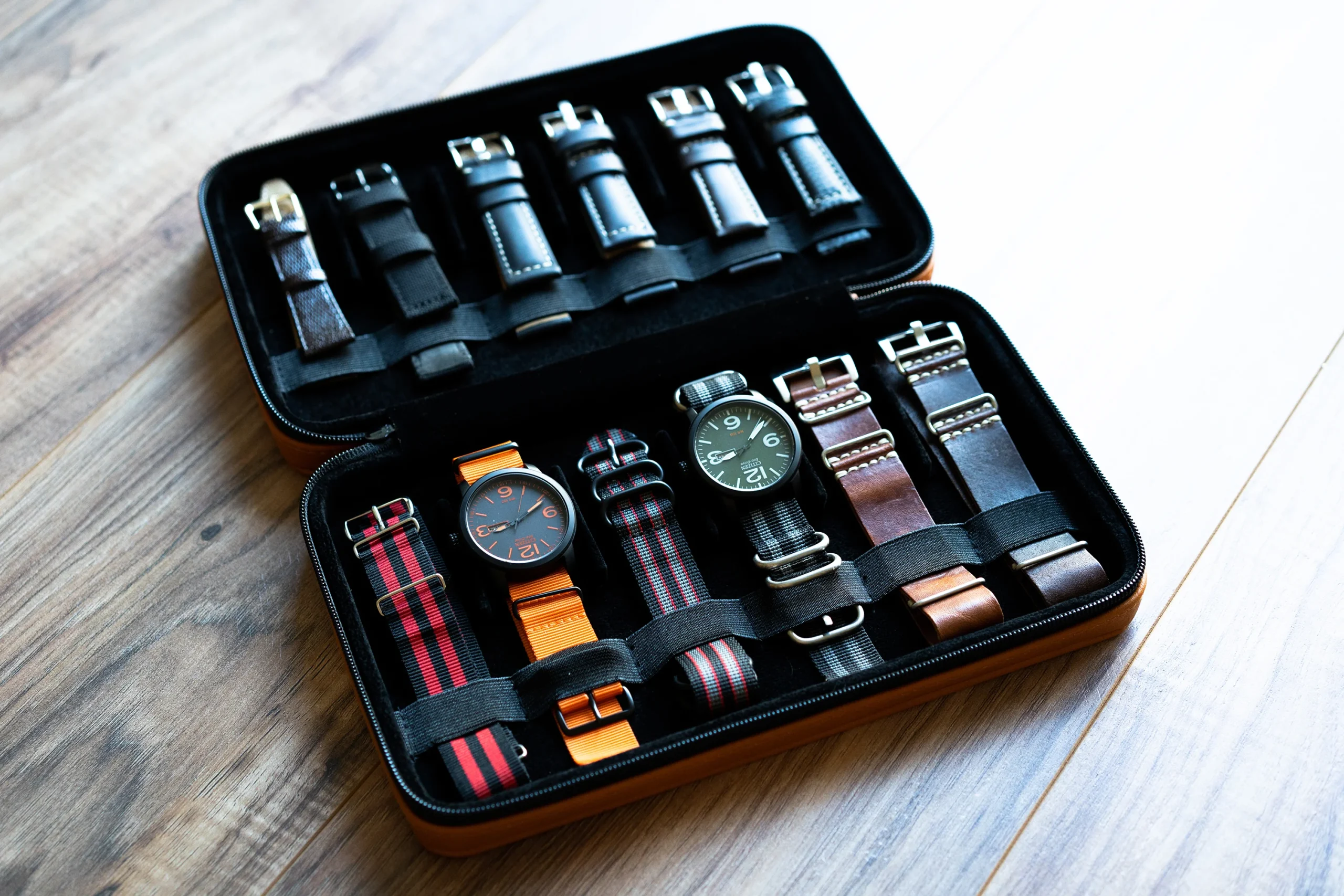 TRAVEL WATCH BAND CASE