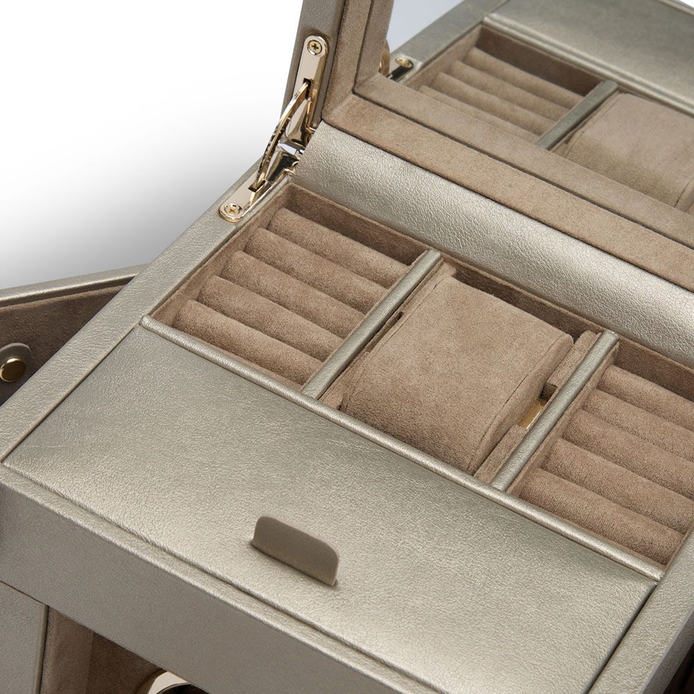 Palermo Single Watch Winder with Jewelry Storage