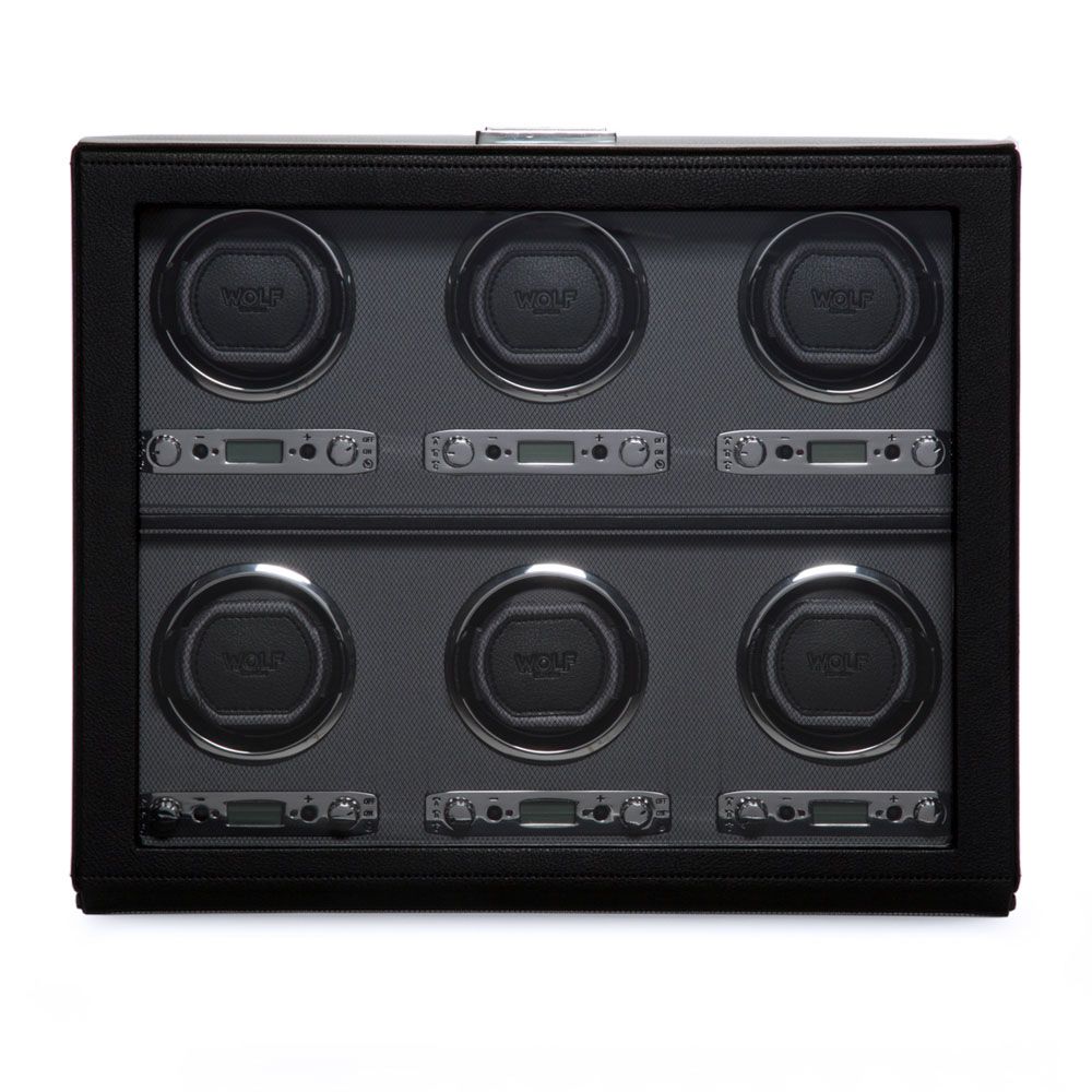 WOLF 6 piece watch winder