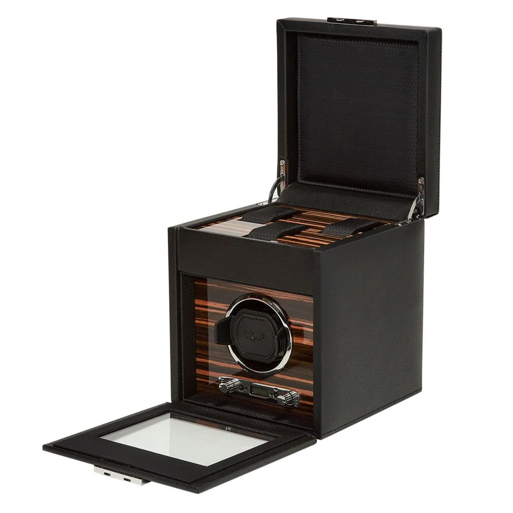 Roadster Single Watch Winder with storage