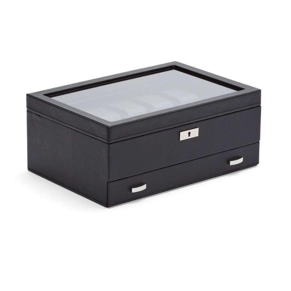 10 Piece Watch Box With Drawer