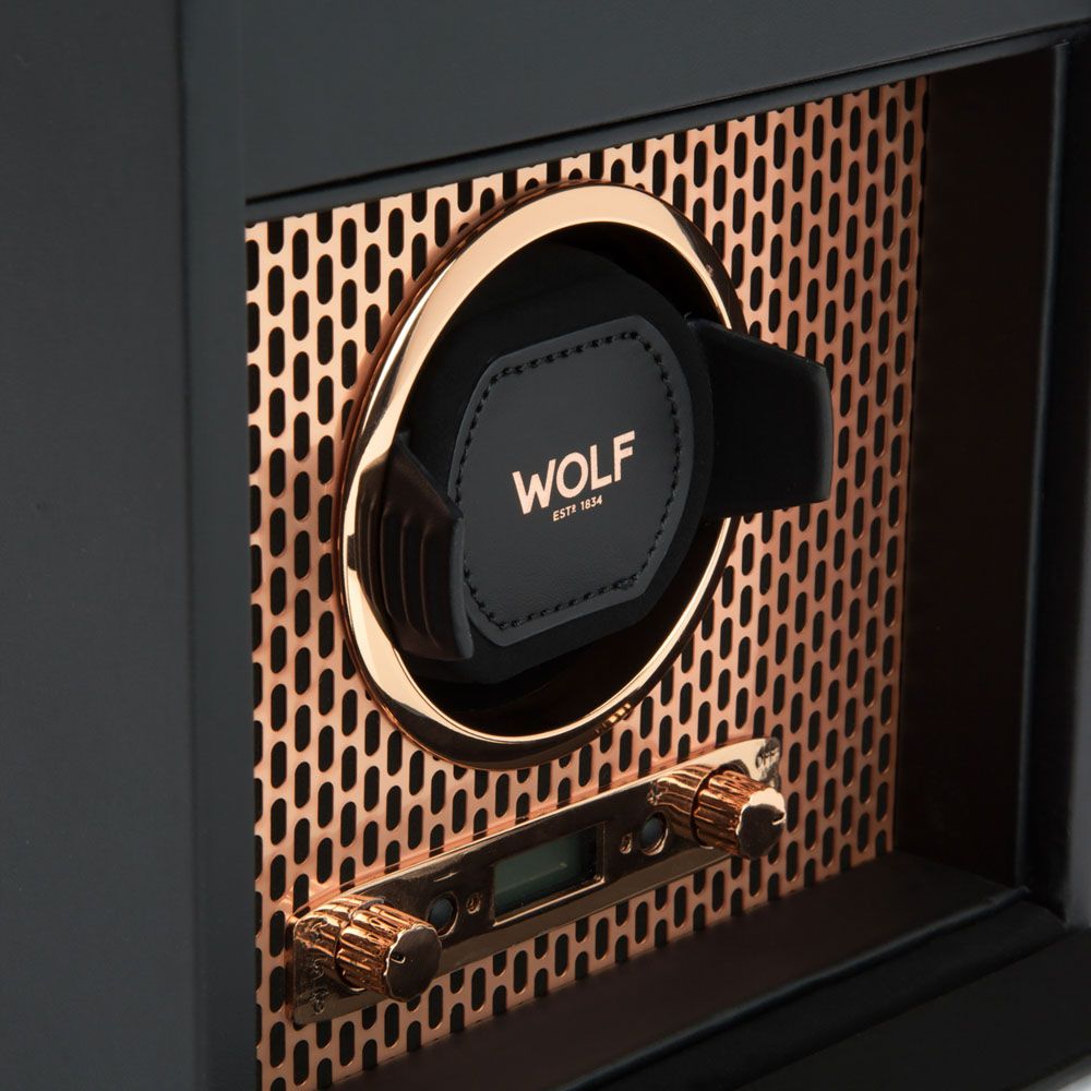 Axis Single Watch Winder with Storage
WOLF watch Winder