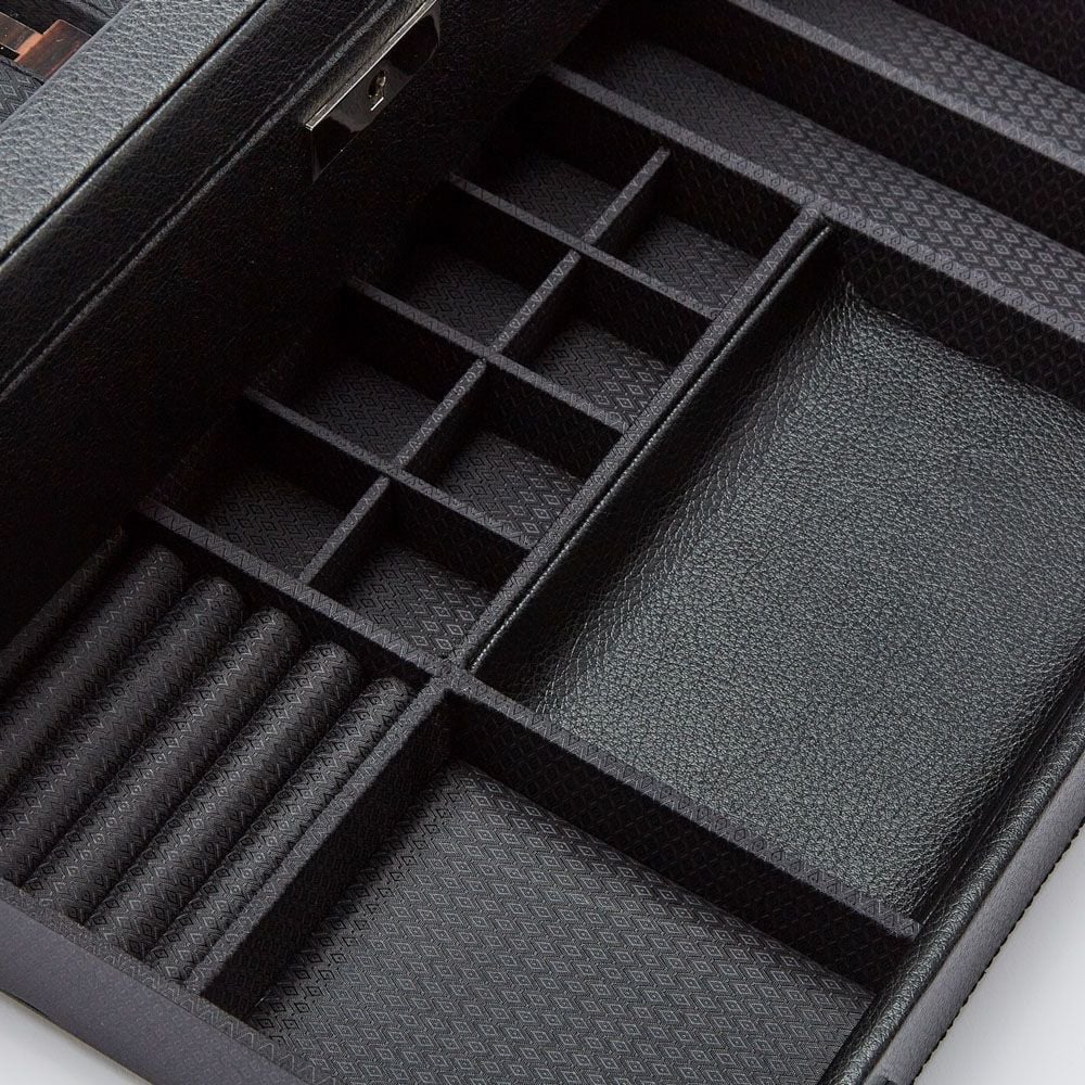 Roadster 10 Piece Watch Box With Drawer