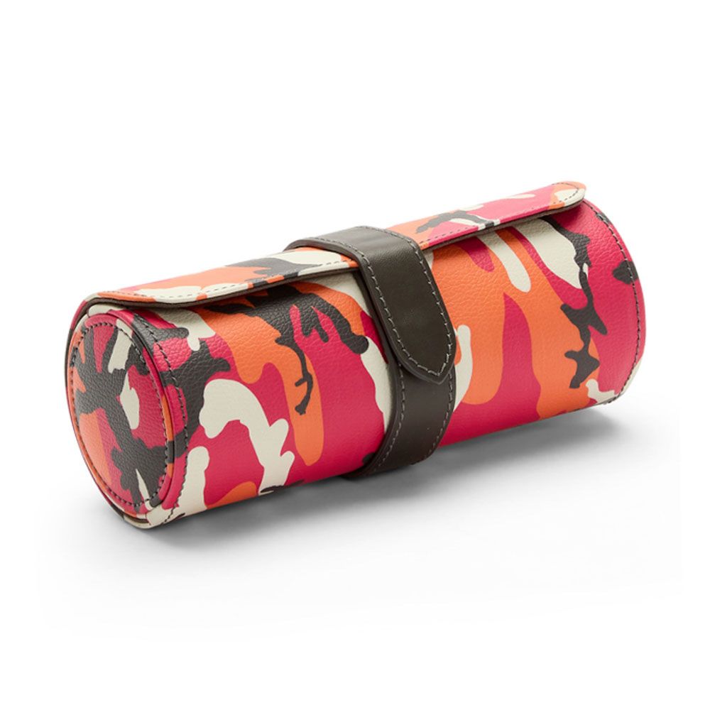 Elements Triple Watch Roll With Capsule-Fire