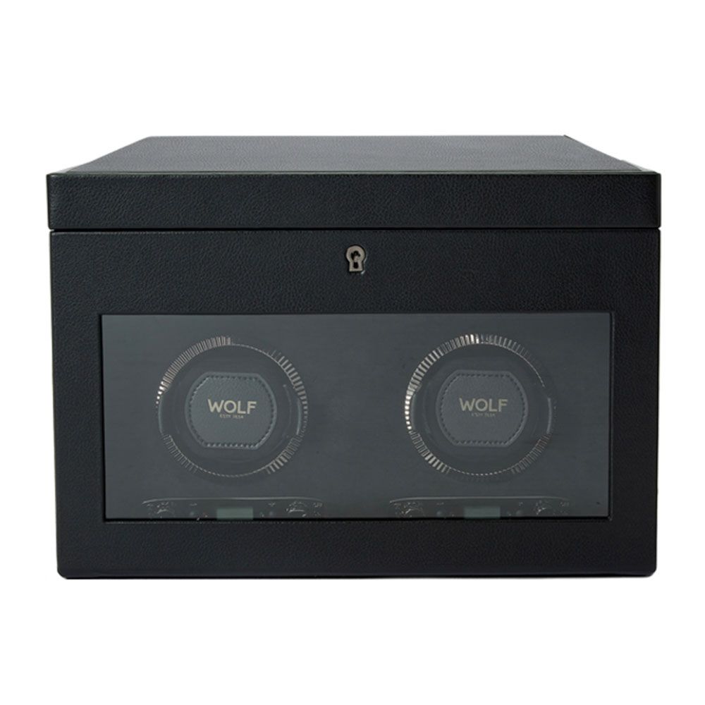 British Racing double watch winder with storage