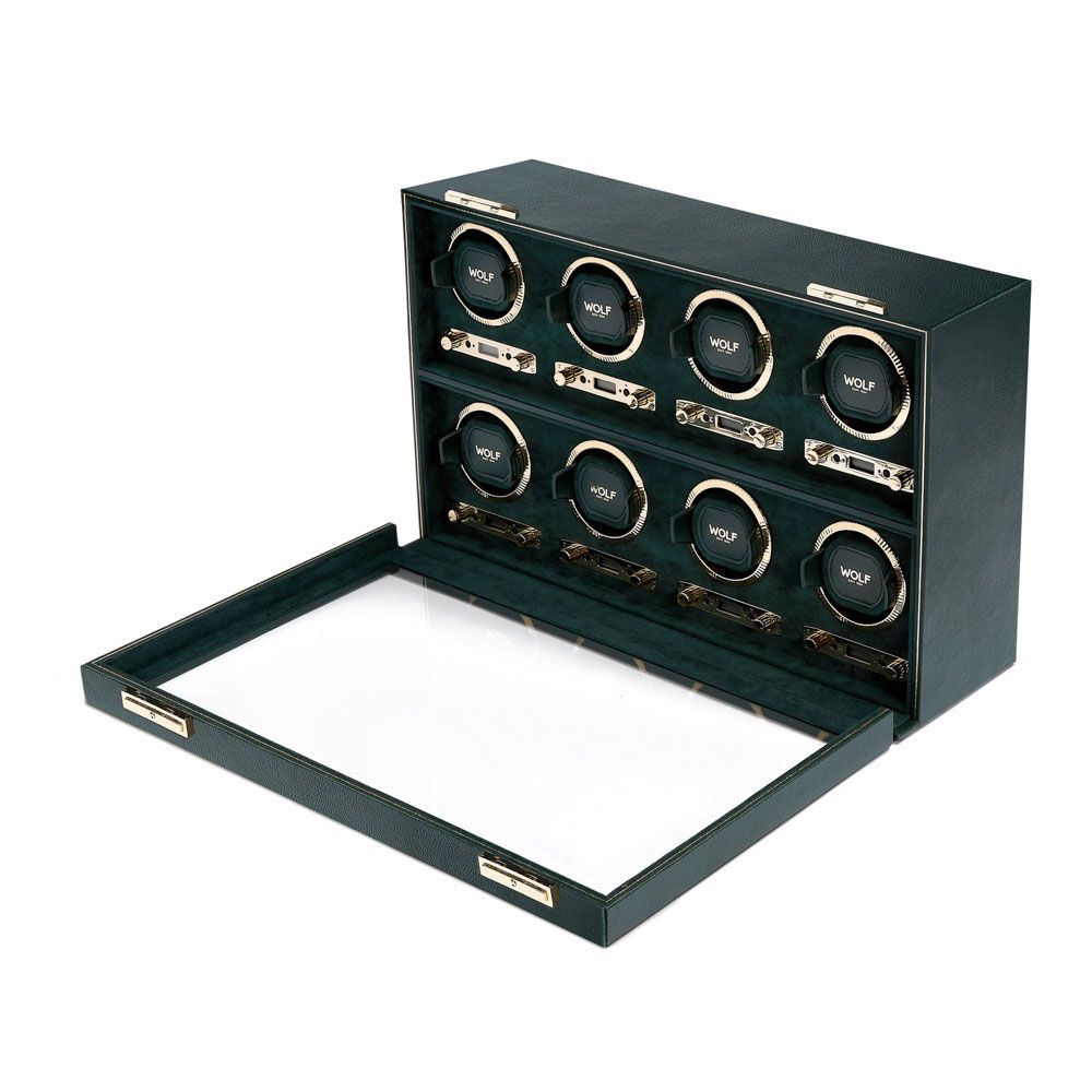 British Racing 8 piece watch winder