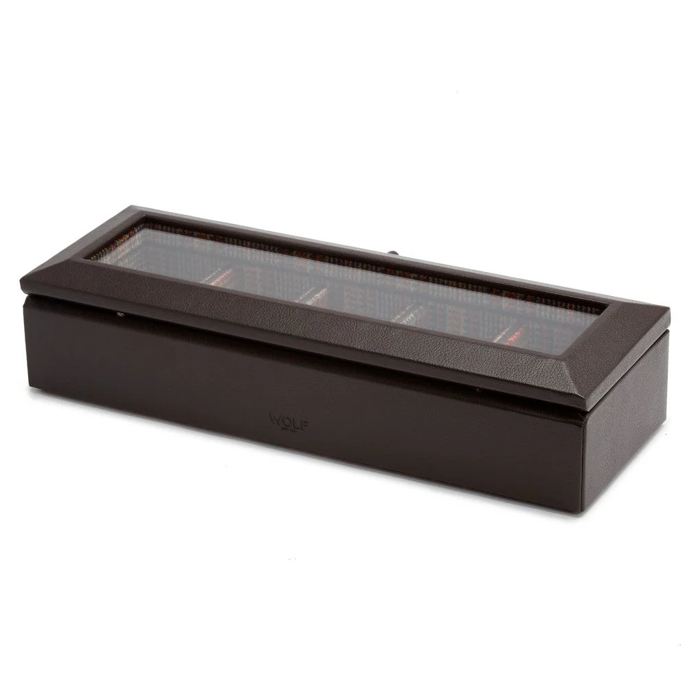 WM Brown 5 Piece Watch Box