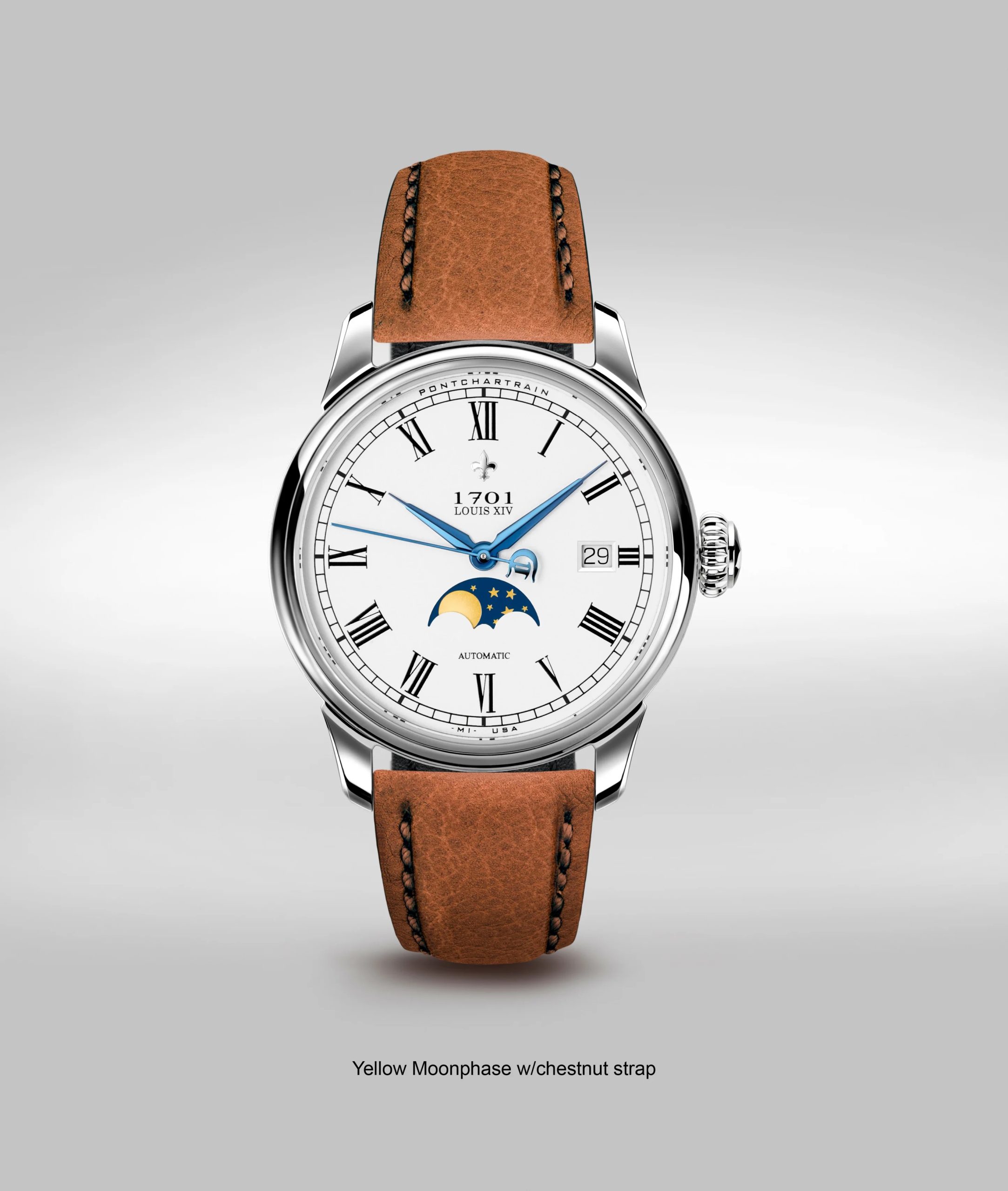 Pontchartrain Louis XIV Moonphase Exhibition