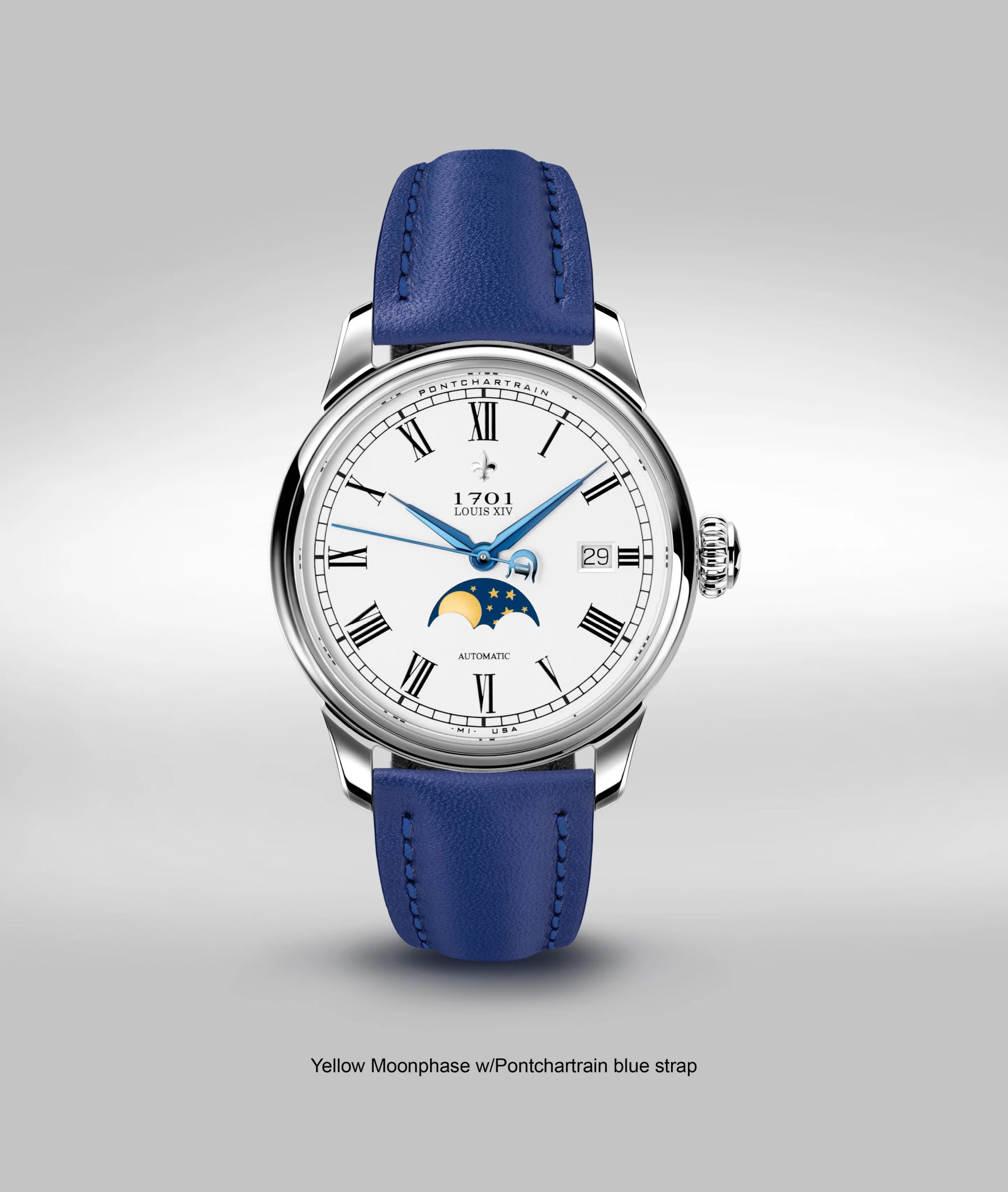 Pontchartrain Louis XIV Moonphase Exhibition